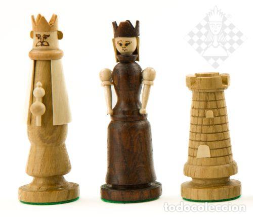 Coleccionismo deportivo: Ajedrez. Chess Set Magnat - Foto 4