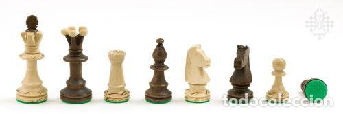 Coleccionismo deportivo: Ajedrez. Boxed chess set Consul 47 x 47 cm, kh 92 mm - Foto 2