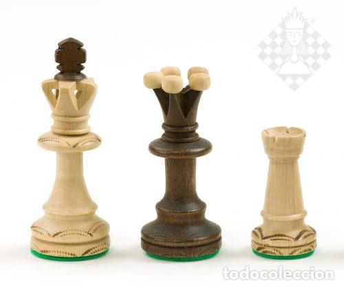 Coleccionismo deportivo: Ajedrez. Boxed chess set Consul 47 x 47 cm, kh 92 mm - Foto 3