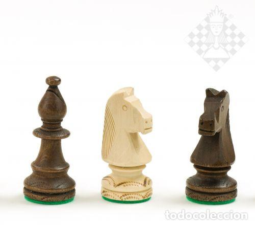 Coleccionismo deportivo: Ajedrez. Boxed chess set Consul 47 x 47 cm, kh 92 mm - Foto 4