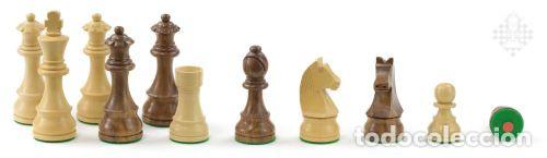 Coleccionismo deportivo: Ajedrez. Chess. Wireless e-board walnut - chessmen Timeless with indices - Foto 2