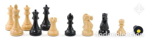Coleccionismo deportivo: Ajedrez. Chess. Wireless e-board walnut - chessmen Classic with indices - Foto 3