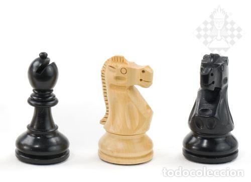 Coleccionismo deportivo: Ajedrez. Chess. Wireless e-board walnut - chessmen Classic with indices - Foto 5