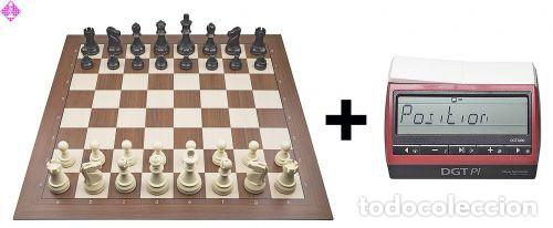 Coleccionismo deportivo: Ajedrez. Chess. DGT Pi with Smart Board (with indices) with plastic chessmen, cable, CD - Foto 1