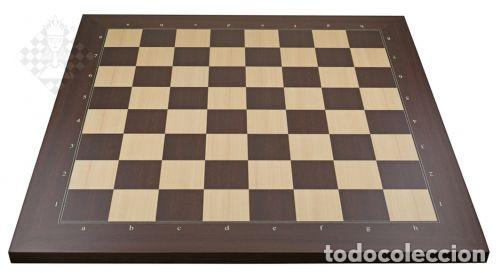 Coleccionismo deportivo: Ajedrez. Chess. USB e-board Rosewood - without chessmen with indices - Foto 1