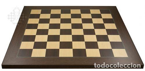Coleccionismo deportivo: Ajedrez. Chess. USB e-board Rosewood - without chessmen no indices - Foto 1