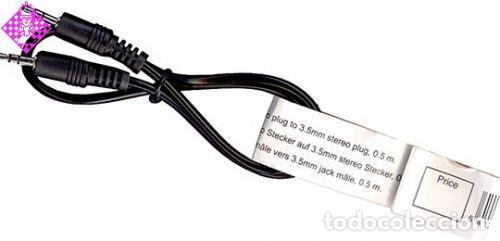 Coleccionismo deportivo: Ajedrez. Chess. Board to clock cable 33 cm - 3.5 mm stereo plug - Foto 1