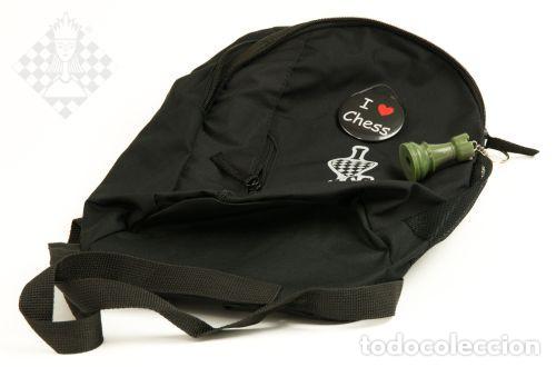 Coleccionismo deportivo: Ajedrez. Back Pack Chess, black - Foto 1