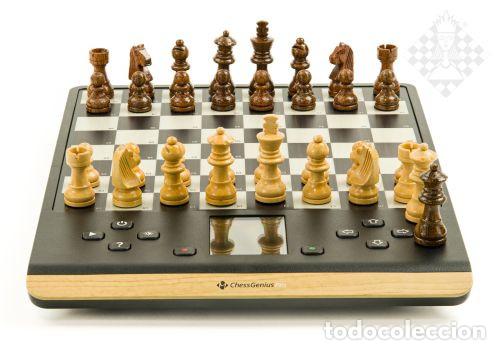 Coleccionismo deportivo: Ajedrez. Millennium ChessGenius Pro Wood Edition chess computer - Foto 1