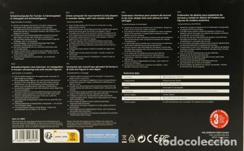 Coleccionismo deportivo: Ajedrez. Millennium ChessGenius Pro Wood Edition chess computer - Foto 4