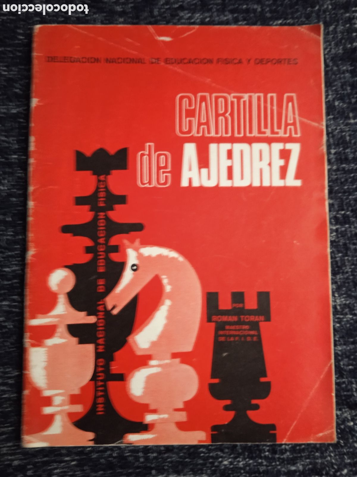 Coleccionismo deportivo: Cartilla de Ajedrez, / Roman Toran - Foto 1