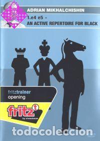 Coleccionismo deportivo: Ajedrez. Chess. 1.e4 e5 - Adrian Mikhalchishin DVD o Download - Foto 1