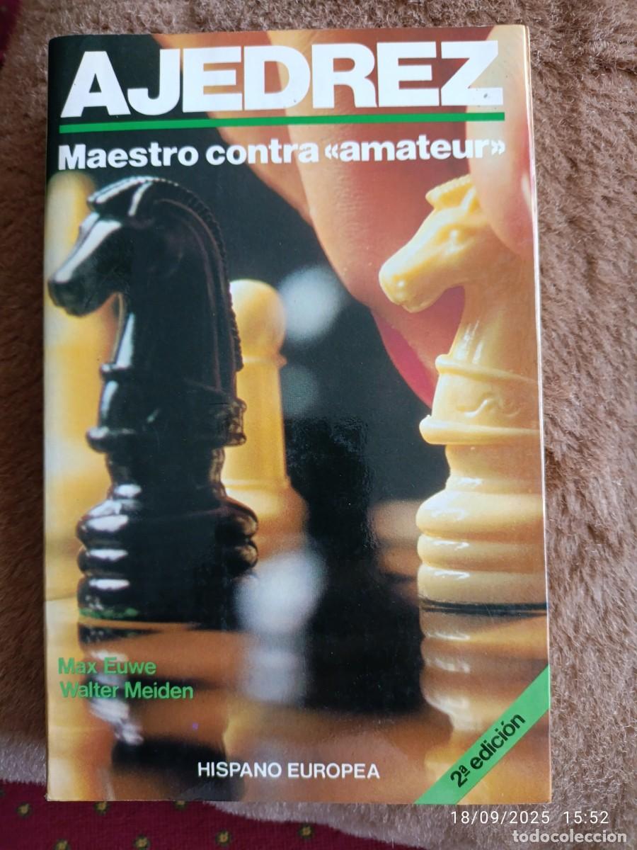 Coleccionismo deportivo: Ajedrez. Maestro contra amateur - Foto 1