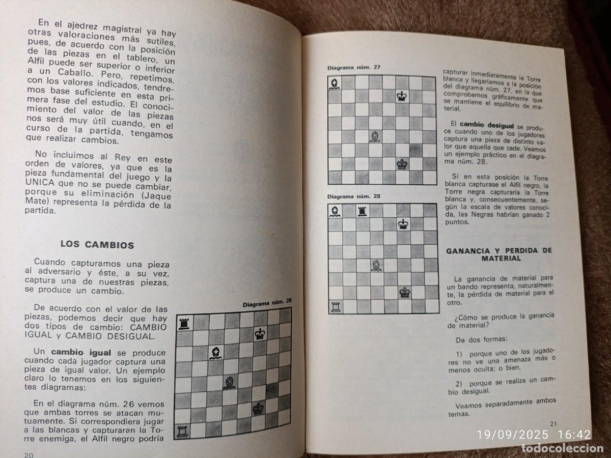 Coleccionismo deportivo: Cartilla de ajedrez . Guia did&aacute;ctica - Foto 4