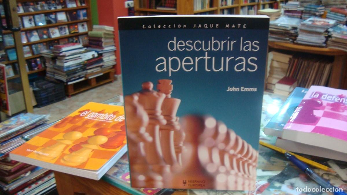 Coleccionismo deportivo: DESCUBRIR LAS APERTURAS - EMMS , JOHN - Foto 1