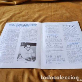Coleccionismo deportivo: Revista de ajedrez Jaque. N&ordm; 17/ Mayo 1973. - Foto 2