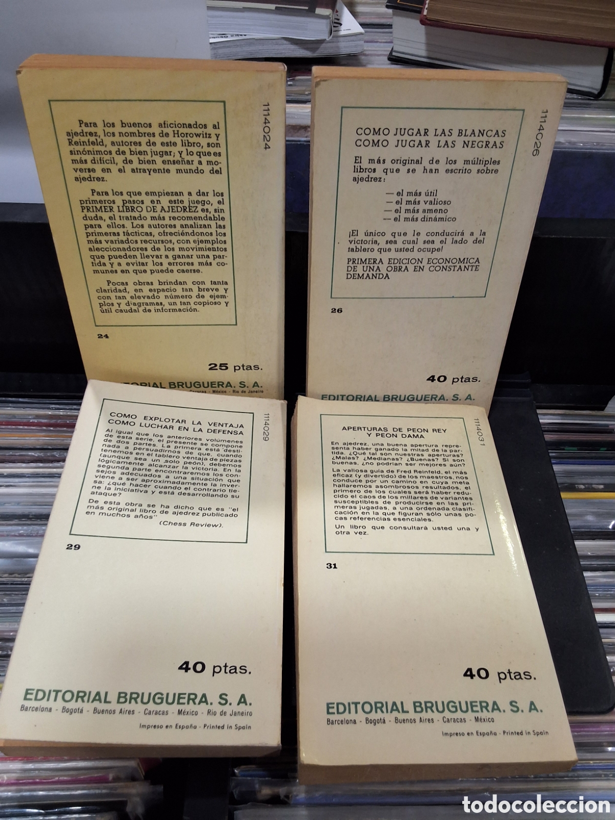 Coleccionismo deportivo: 4 LIBROS DE AJEDREZ - REINFELD - ENV&Iacute;O DESDE 1,95 &euro; - Foto 2