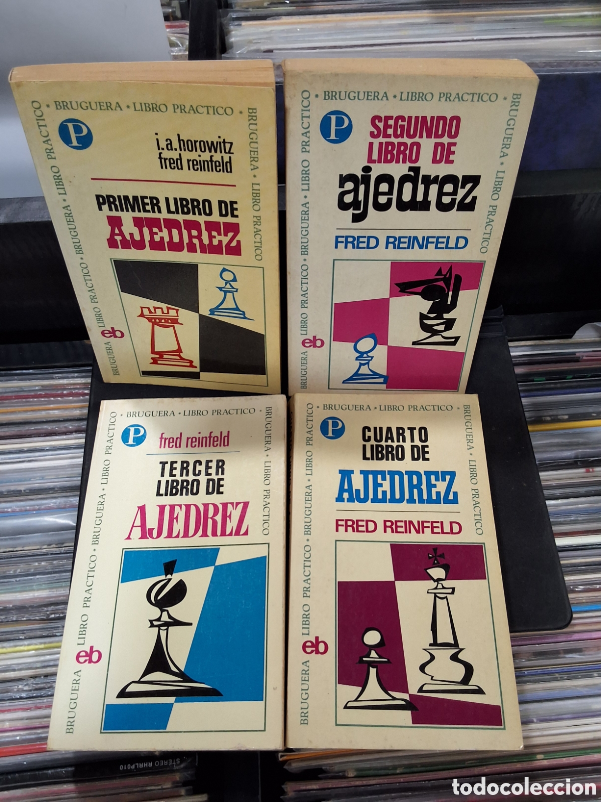 Coleccionismo deportivo: 4 LIBROS DE AJEDREZ - REINFELD - ENV&Iacute;O DESDE 1,95 &euro; - Foto 1