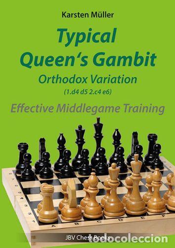 Coleccionismo deportivo: Ajedrez. Chess. Typical Queen&acute;s Gambit Orthodox Variation - Karsten M&uuml;ller - Foto 1