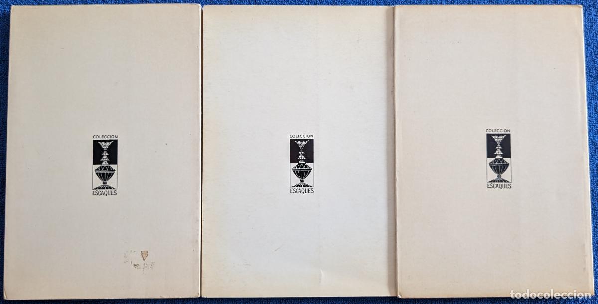 Coleccionismo deportivo: Lote de libros de Ajedrez - Colecci&oacute;n Escaques - Foto 2