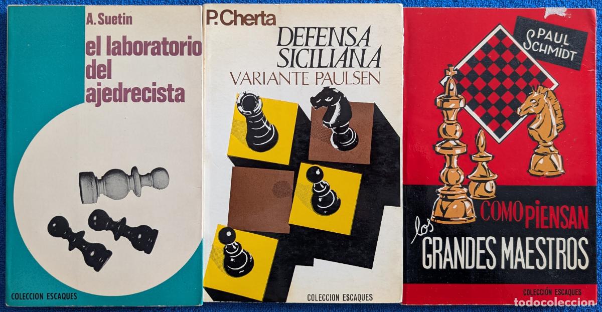 Coleccionismo deportivo: Lote de libros de Ajedrez - Colecci&oacute;n Escaques - Foto 1