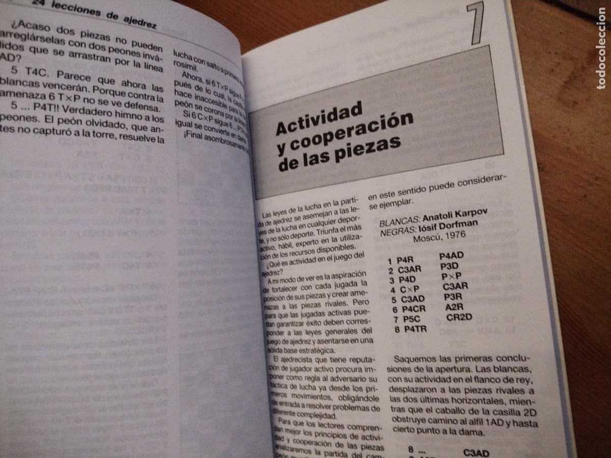 Coleccionismo deportivo: 24 lecciones de ajedrez -garri Kasp&aacute;rov - Foto 6