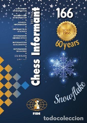 Coleccionismo deportivo: Ajedrez. Chess Informant 166 Snowflake - Chess Informant Team - Foto 1