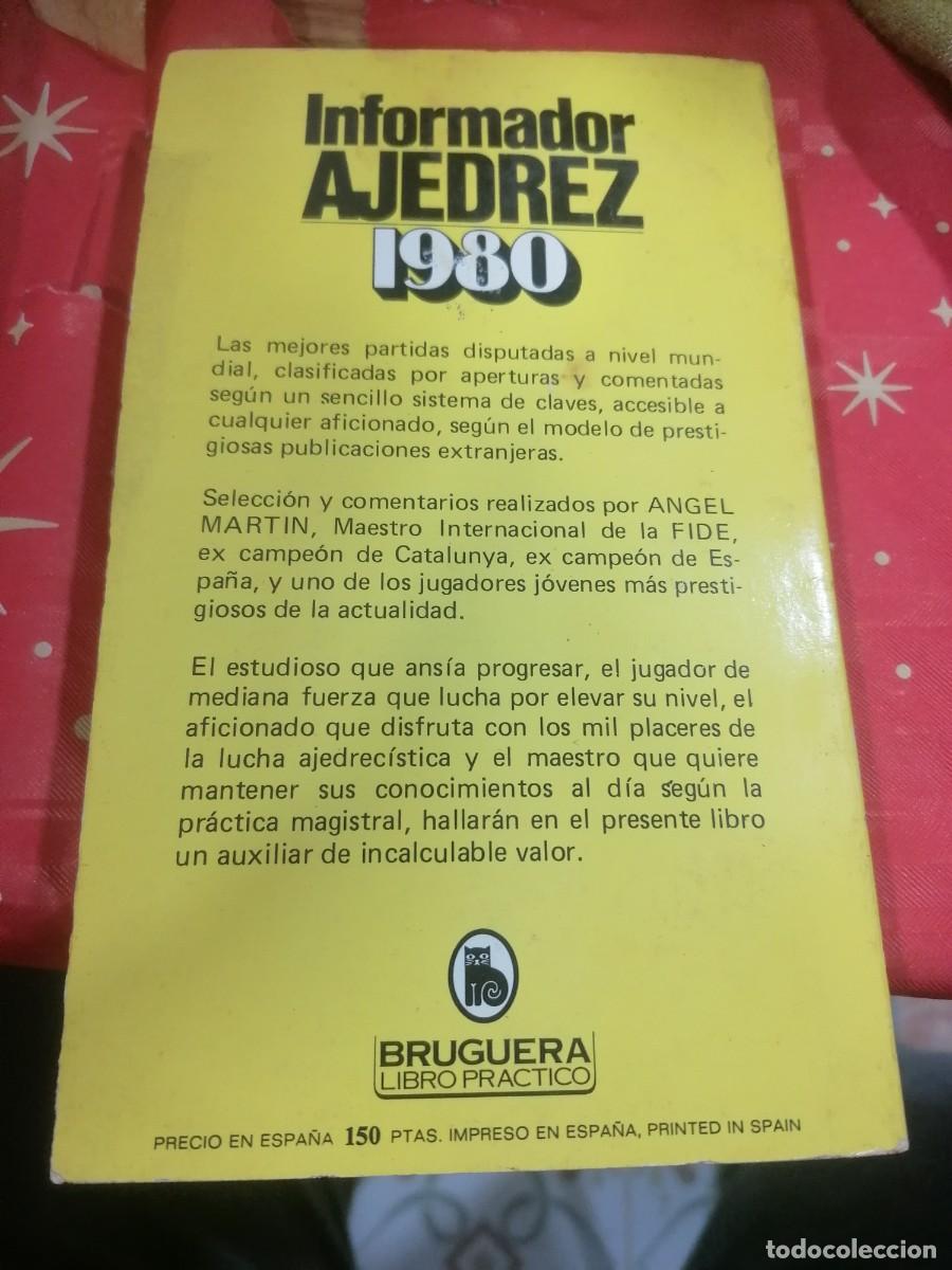 Coleccionismo deportivo: Informador ajedrez 1980 - Foto 2