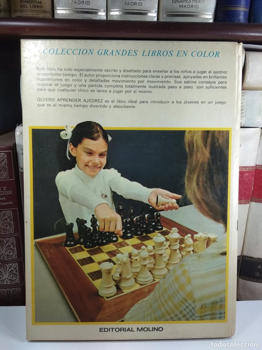 Coleccionismo deportivo: QUIERO APRENDER AJEDREZ. PAUL LANGFIELD. Editorial Molino 1975. - Foto 3
