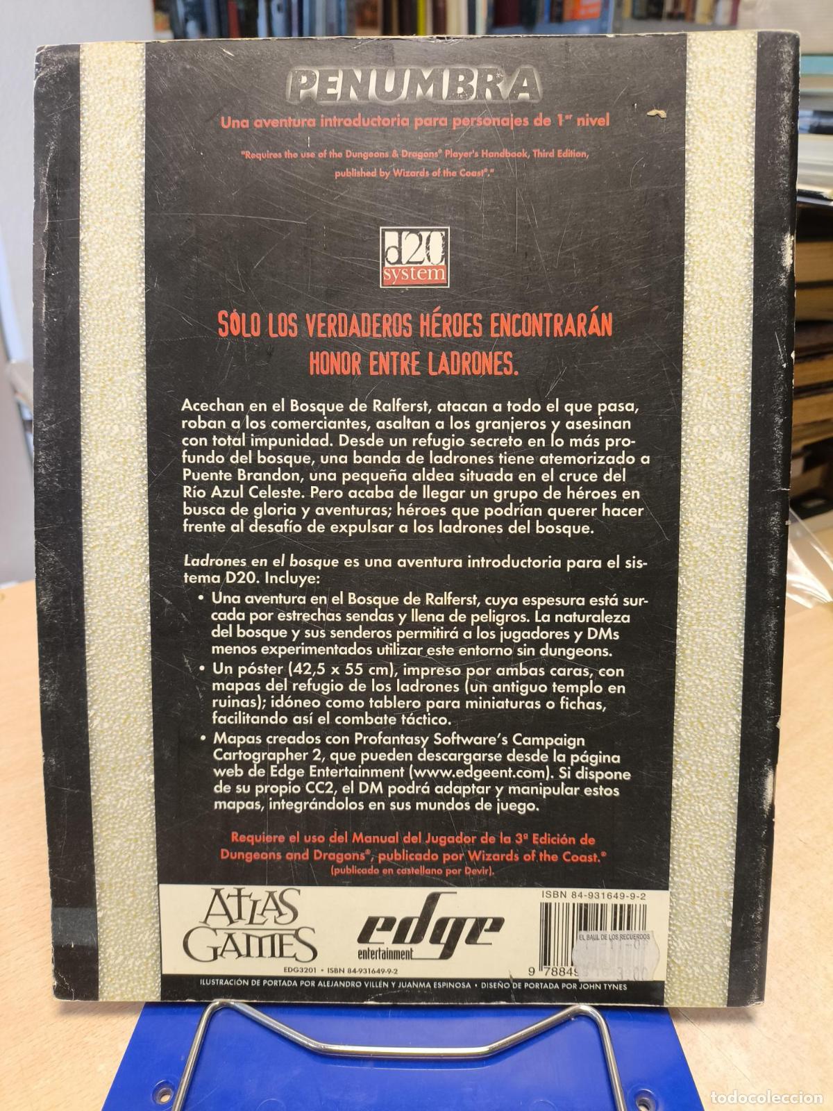 Coleccionismo deportivo: DUNGEONS & DRAGONS - LADRONES EN EL BOSQUE - MODULO, AVENTURA, PARTIDA - ; JOHN NEPHEW - Foto 2