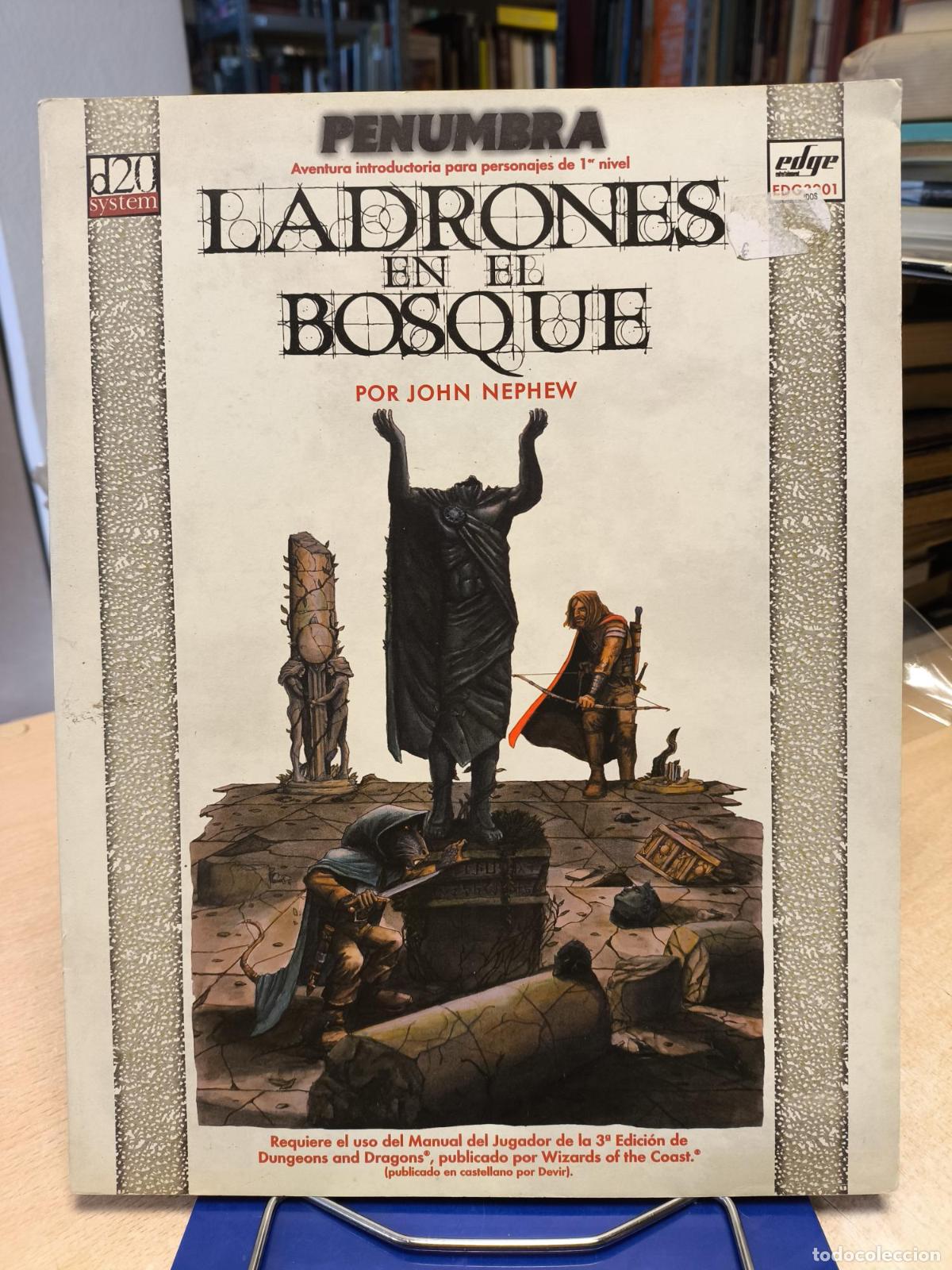 Coleccionismo deportivo: DUNGEONS & DRAGONS - LADRONES EN EL BOSQUE - MODULO, AVENTURA, PARTIDA - ; JOHN NEPHEW - Foto 1