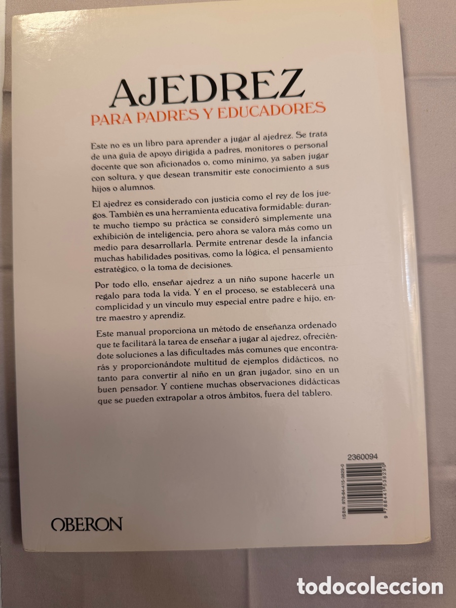 Coleccionismo deportivo: Ajedrez para padres libro - Foto 2