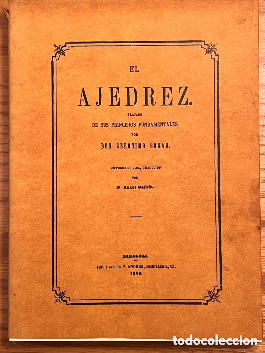 Coleccionismo deportivo: El ajedrez, Jos&eacute; Borao - Foto 2