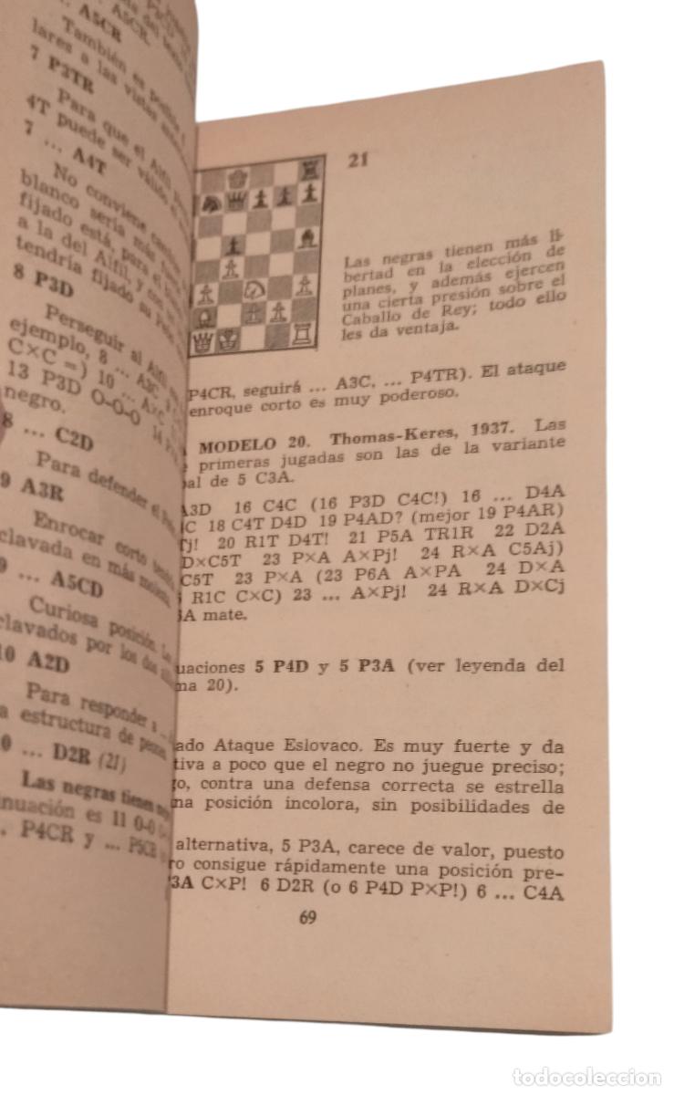 Coleccionismo deportivo: APERTURAS ABIERTAS / M&Aacute;XIMO BORRELL. LIBRO PR&Aacute;CTICO BRUGUERA 1.&ordf; EDICI&Oacute;N 1975. - Foto 7