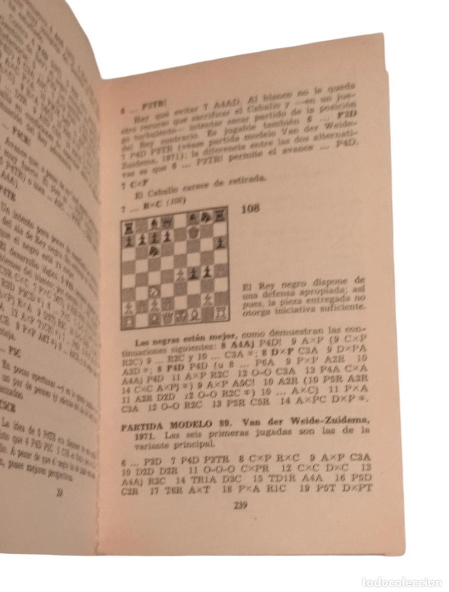 Coleccionismo deportivo: APERTURAS ABIERTAS / M&Aacute;XIMO BORRELL. LIBRO PR&Aacute;CTICO BRUGUERA 1.&ordf; EDICI&Oacute;N 1975. - Foto 8