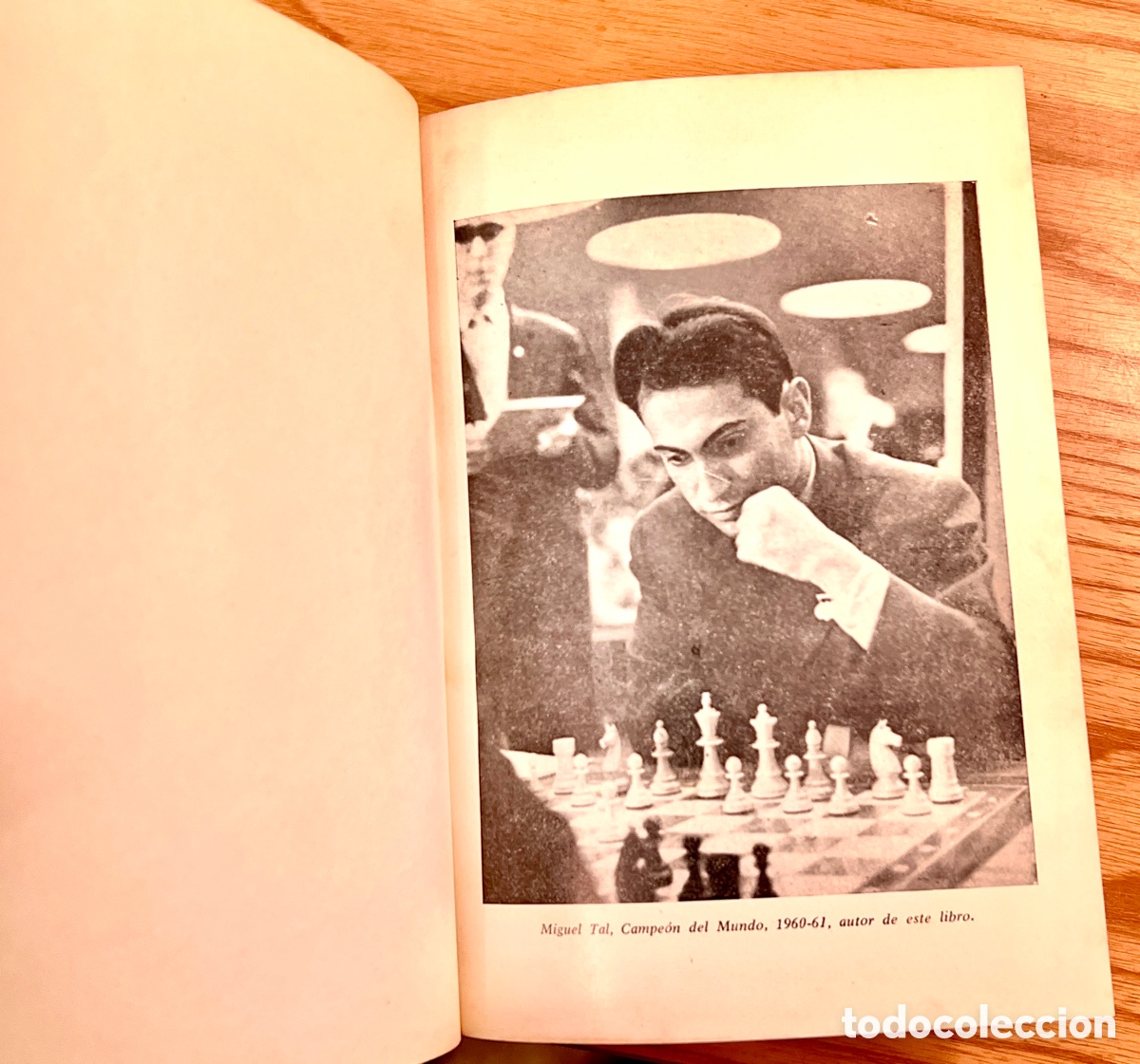 Coleccionismo deportivo: Pr&aacute;ctica de Ajedrez Magistral- Miguel Tal - Foto 2