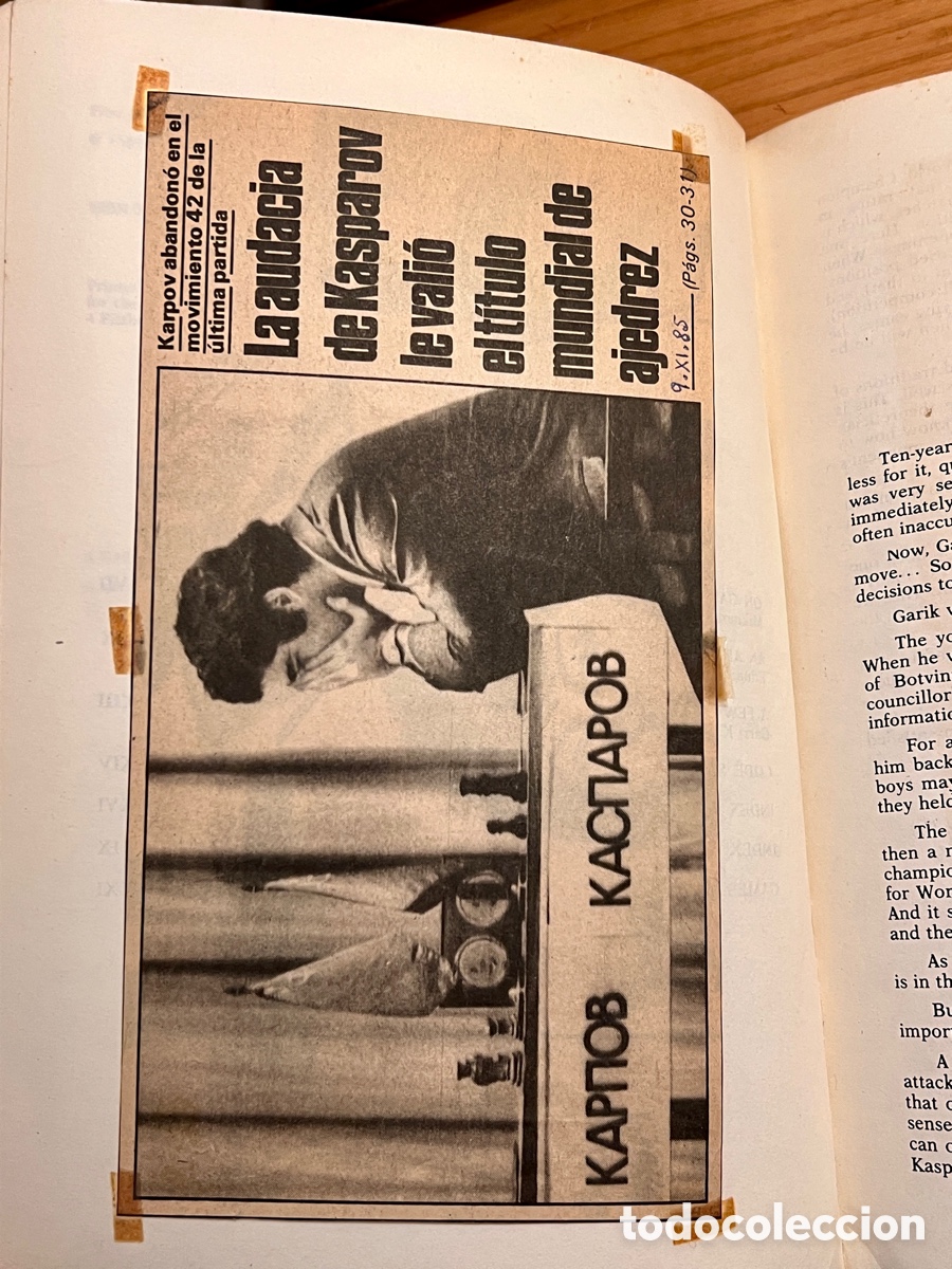 Coleccionismo deportivo: Gary Kasparov. My Games. Ajedrez - Foto 3