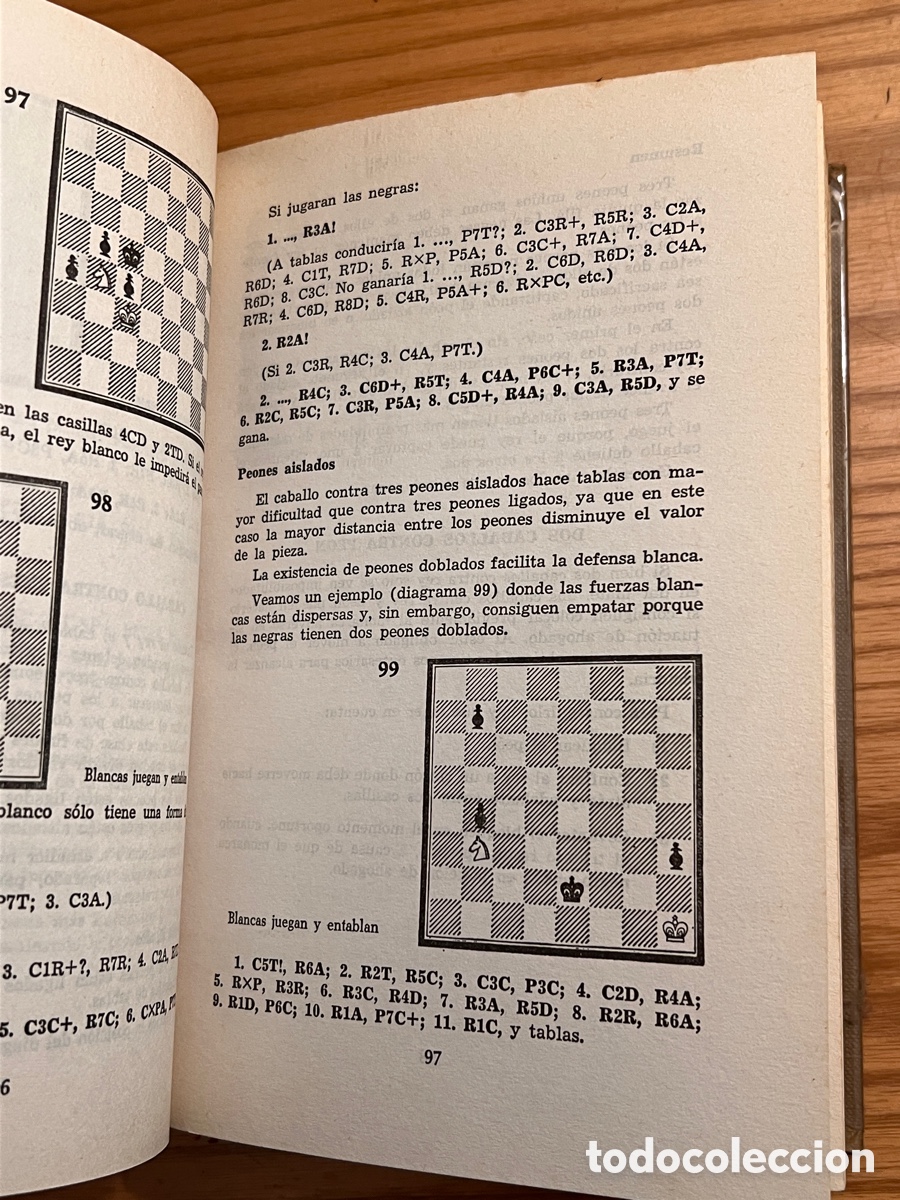 Coleccionismo deportivo: GRAN LIBRO DE FINALES. Lorenzo Ponce. Ajedrez - Foto 3