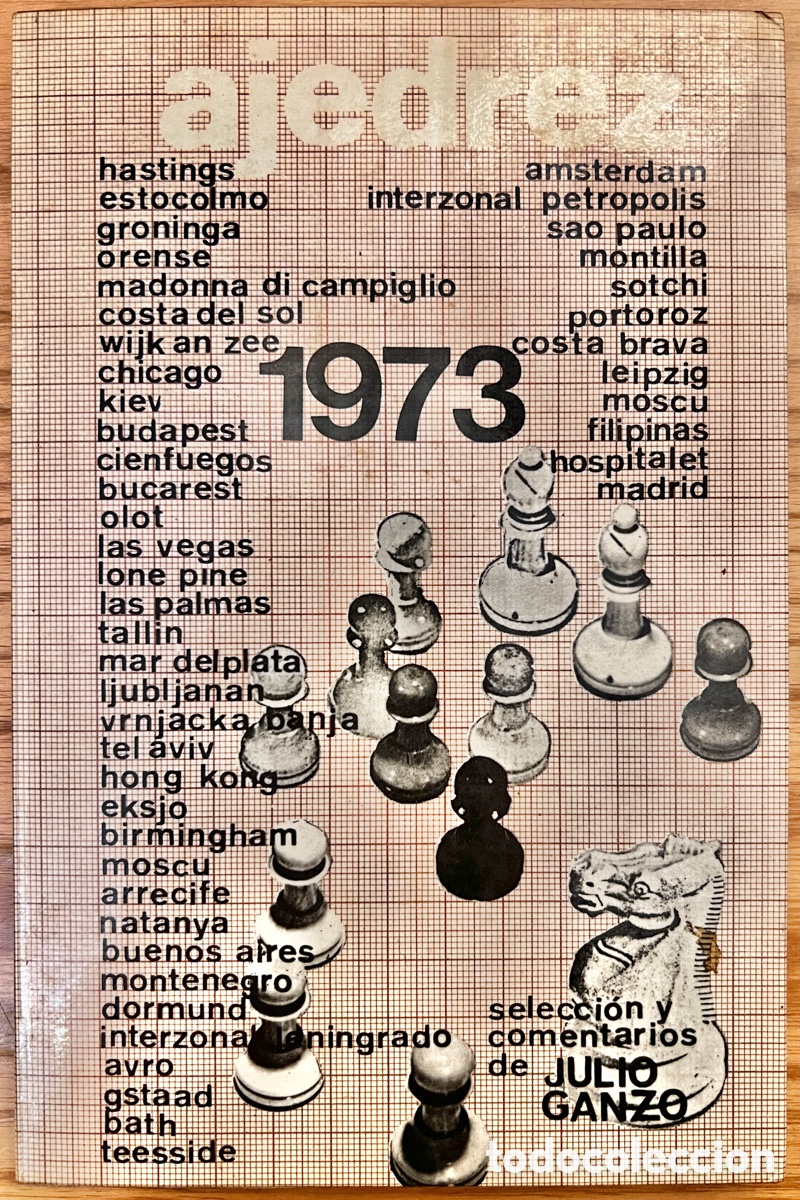 Coleccionismo deportivo: Ajedrez 1973. Julio Ganzo - Foto 1