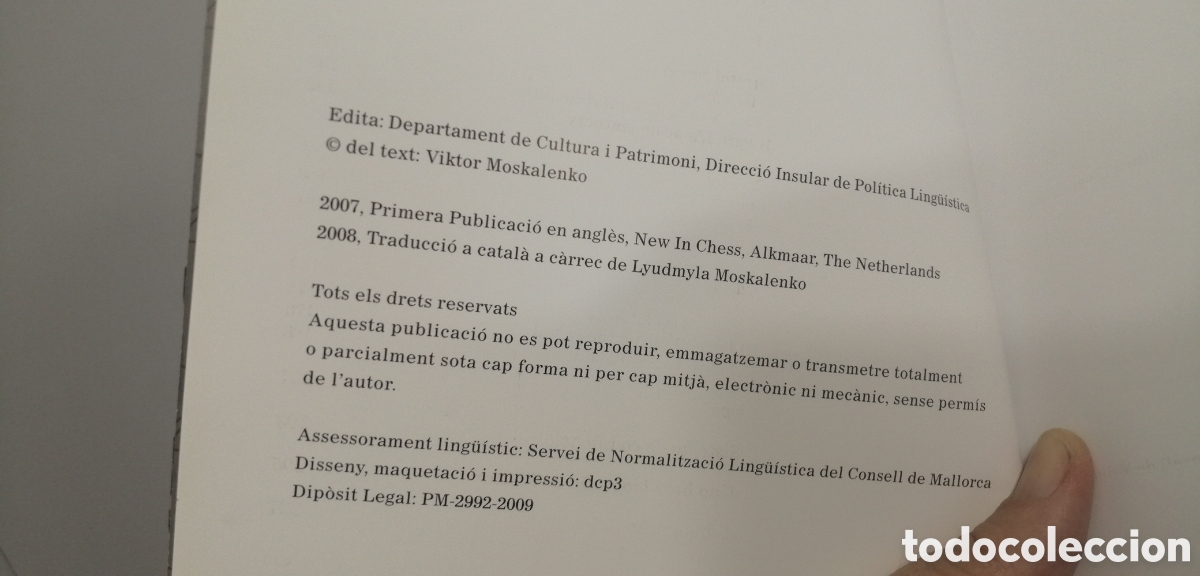 Coleccionismo deportivo: El fabul&oacute;s gambit de Budapest Viktor Moskalenko - Foto 4
