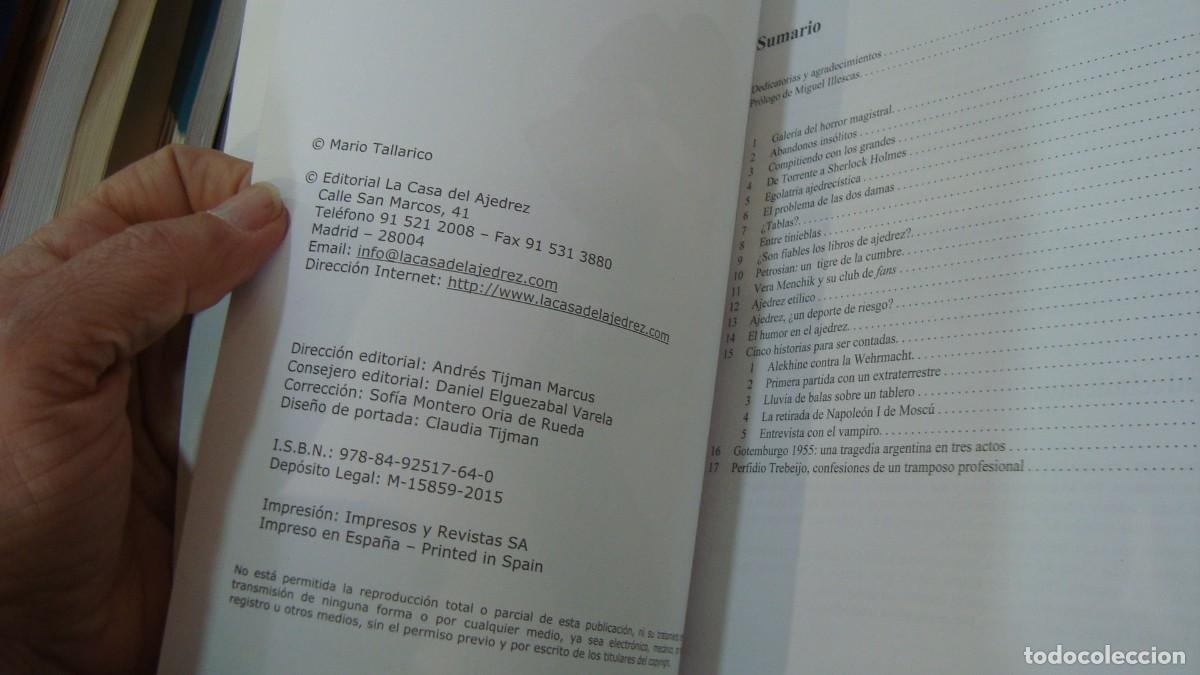Coleccionismo deportivo: Chess. Ajedrez ins&oacute;lito - Mario Tallarico - Foto 3