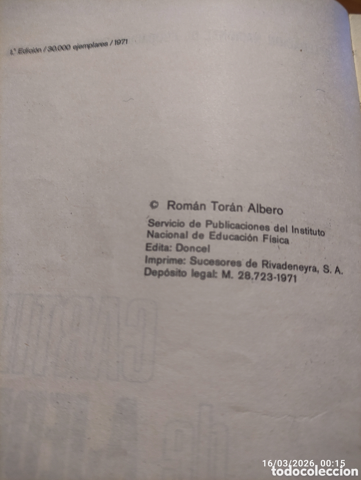 Coleccionismo deportivo: Cartilla de ajedrez 1971 - Foto 5