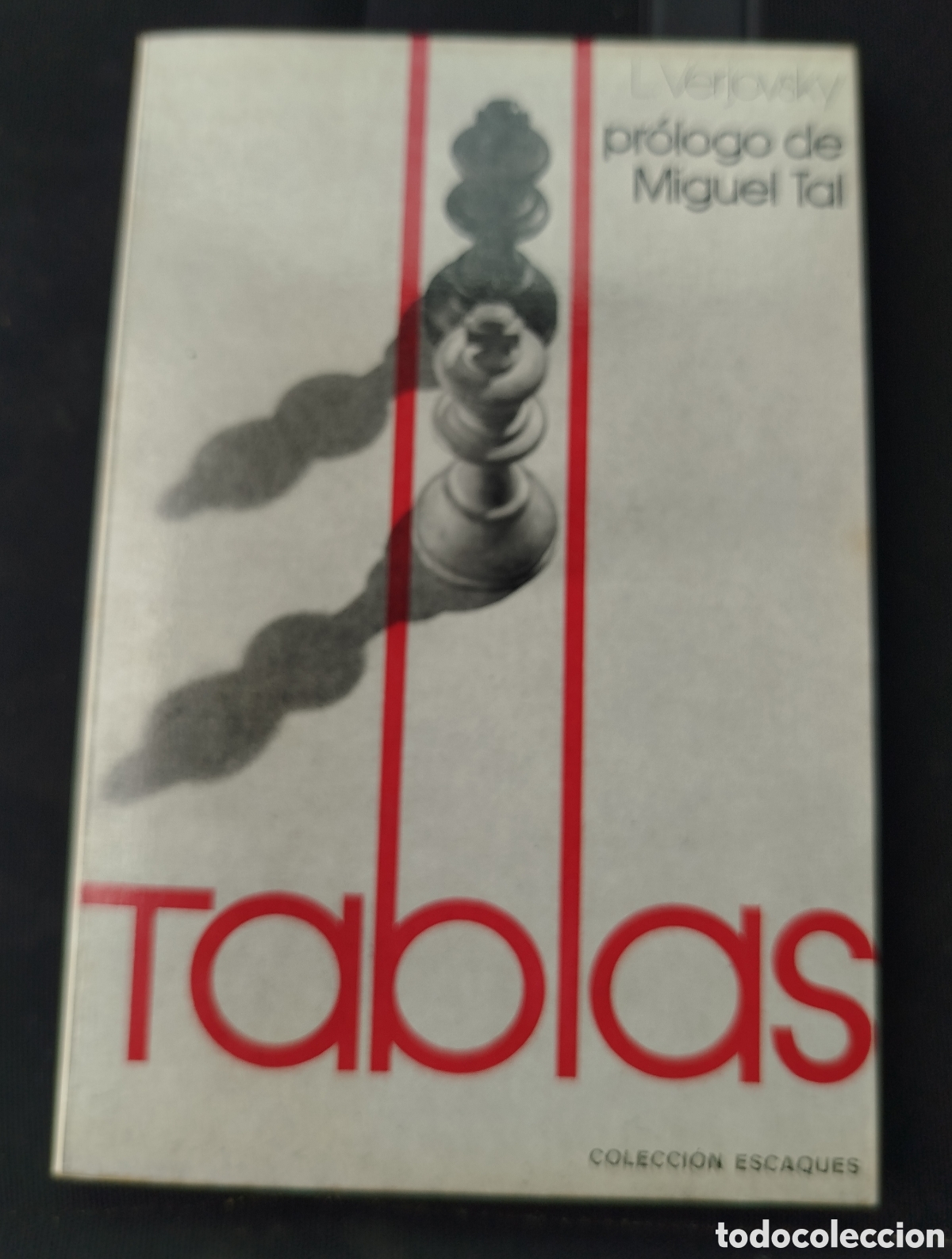Coleccionismo deportivo: Tablas - L. Verjovsky. Colecci&oacute;n escaques - Foto 1