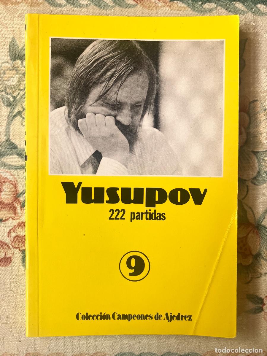 Coleccionismo deportivo: Yusupov. 222 partidas. Ajedrez - Foto 1