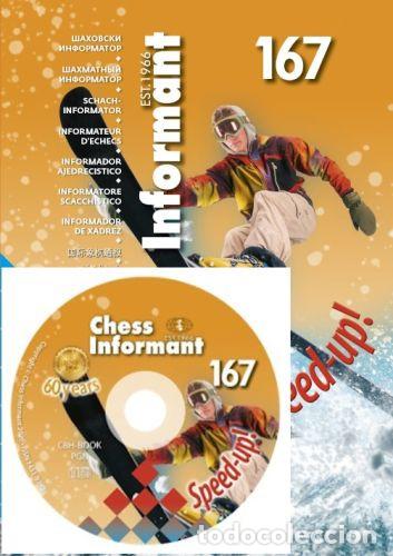 Coleccionismo deportivo: Ajedrez. Chess Informant 167 Speed-up!. book plus CD - Chess Informant Team
