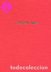 Coleccionismo deportivo: Ajedrez. London 1899, International Chess Congress (Cloth-binding embossed in gold)