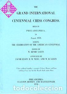 Coleccionismo deportivo: Ajedrez. Centennial Chess Congress Philadelphia 1876 - W. Henry Sayen (Hardback)