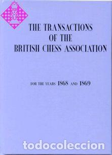 Coleccionismo deportivo: Ajedrez. Transactions of the British Chess Association 1868-1869 (Hardback)