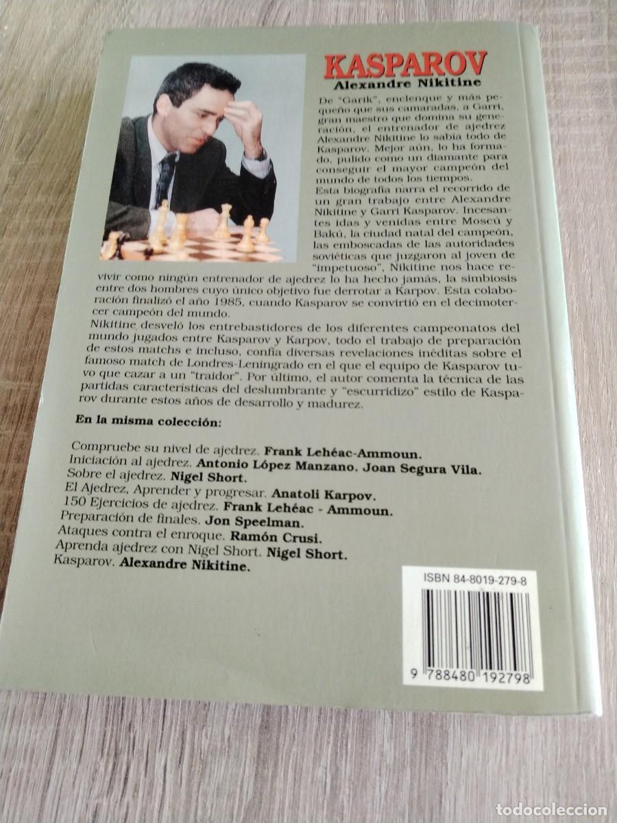 Coleccionismo deportivo: Kasparov- Alexandre Nikitine- ajedrez - Foto 3