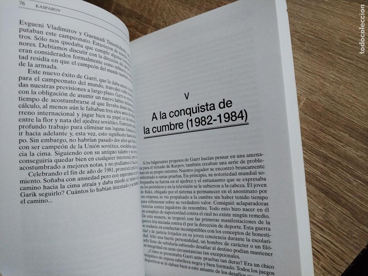 Coleccionismo deportivo: Kasparov- Alexandre Nikitine- ajedrez - Foto 5